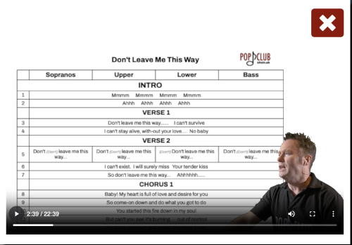 Video lesson recap on a laptop