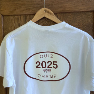 Quiz night prize for winning team